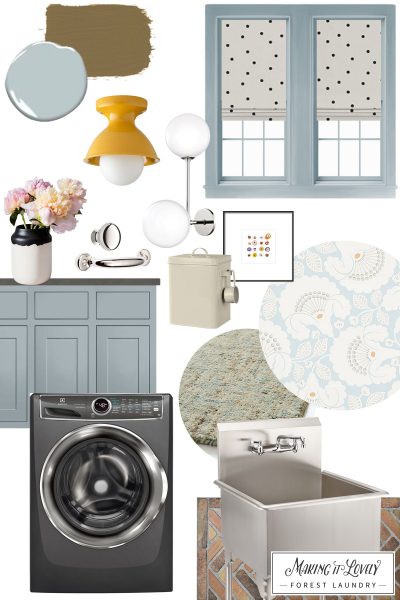 Making it Lovely E-Design Laundry Room