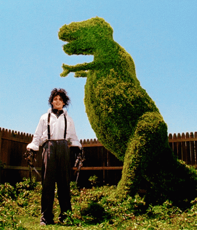 Edward Scissorhands Topiary