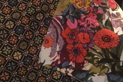 Calico Corners Fabric Options - Granny Squares Scalamandre and Bold Floral