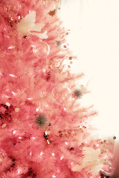 Kid-Friendly Pink Christmas Tree - Making it Lovely