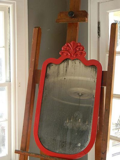 Vintage Wood Carved Mirror - Making it Lovely