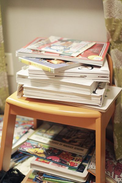 Stacks of Kids' Books