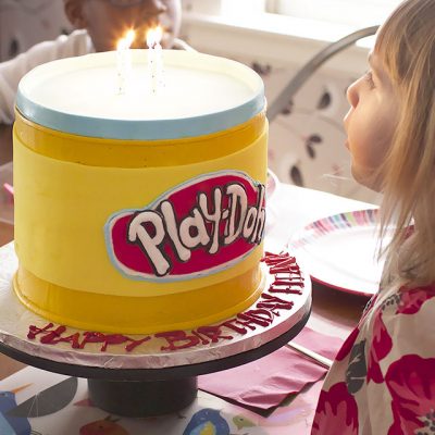 Play-Doh Birthday Cake