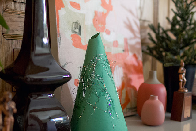 Paper Cone Christmas Tree