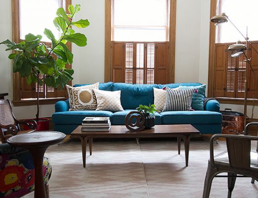 Blue Sofa, Making it Lovely
