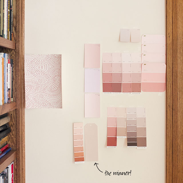 Pink Paint Swatches