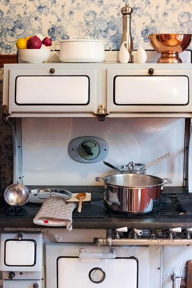 Cooking on an Antique Stove