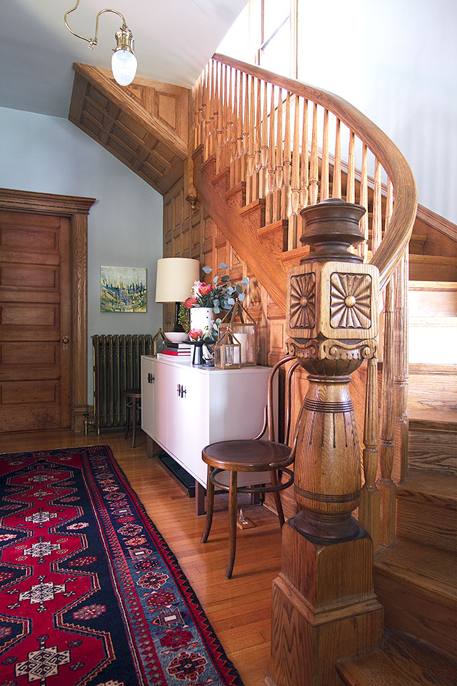 Victorian Entryway and Staircase, Making it Lovely