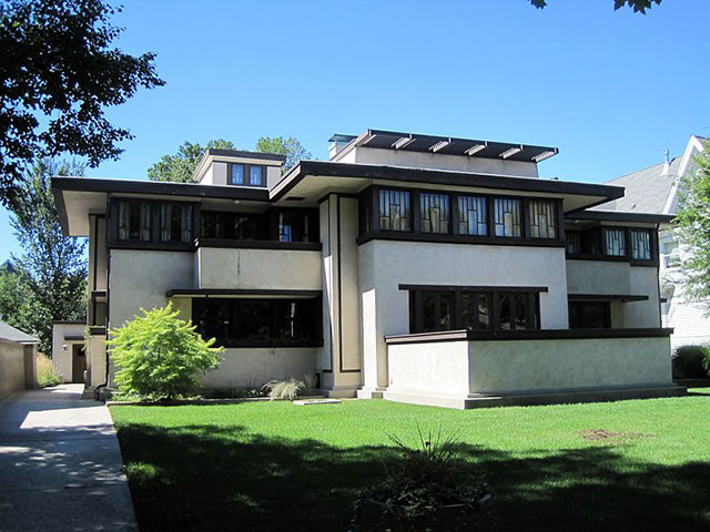 Oscar Balch House, Frank Lloyd Wright, Oak Park, IL - Making it Lovely