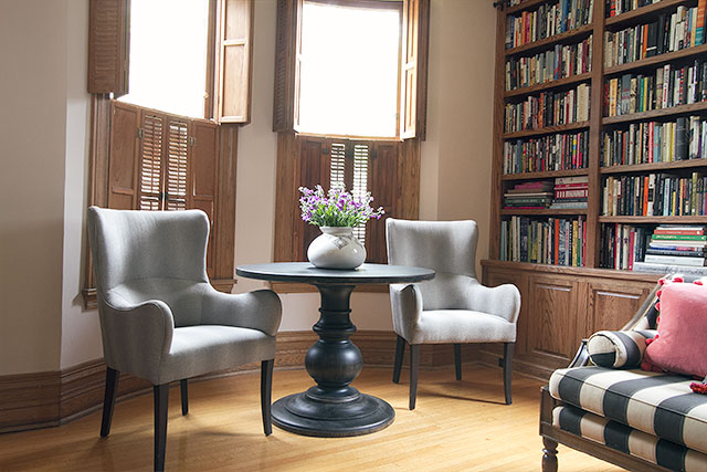 home library chairs