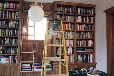 New Lighting in the Library - Making it Lovely