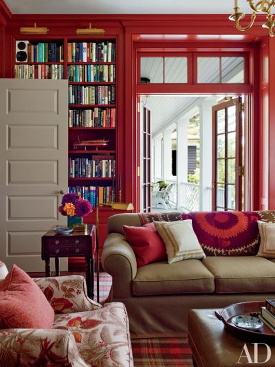 20 Inspiring Red Rooms - Making it Lovely