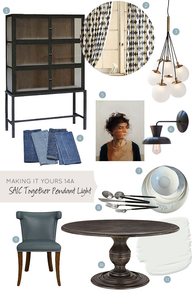 Making it Yours 14A: SAIC Together Pendant Light | Making it Lovely