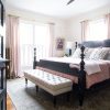 Bedroom with Ceiling Fan | Making it Lovely's One Room Challenge Bedroom