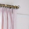 Pink Linen Curtains from Tonic Living | Making it Lovely's One Room Challenge Bedroom