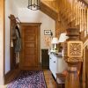 Victorian Oak Paneling Entry and Stairway | Making it Lovely, One Room Challenge
