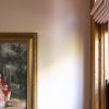 Pink Roman Shade, Original Victorian Wooden Window, Thomas Gainsborough Print | Making it Lovely, One Room Challenge
