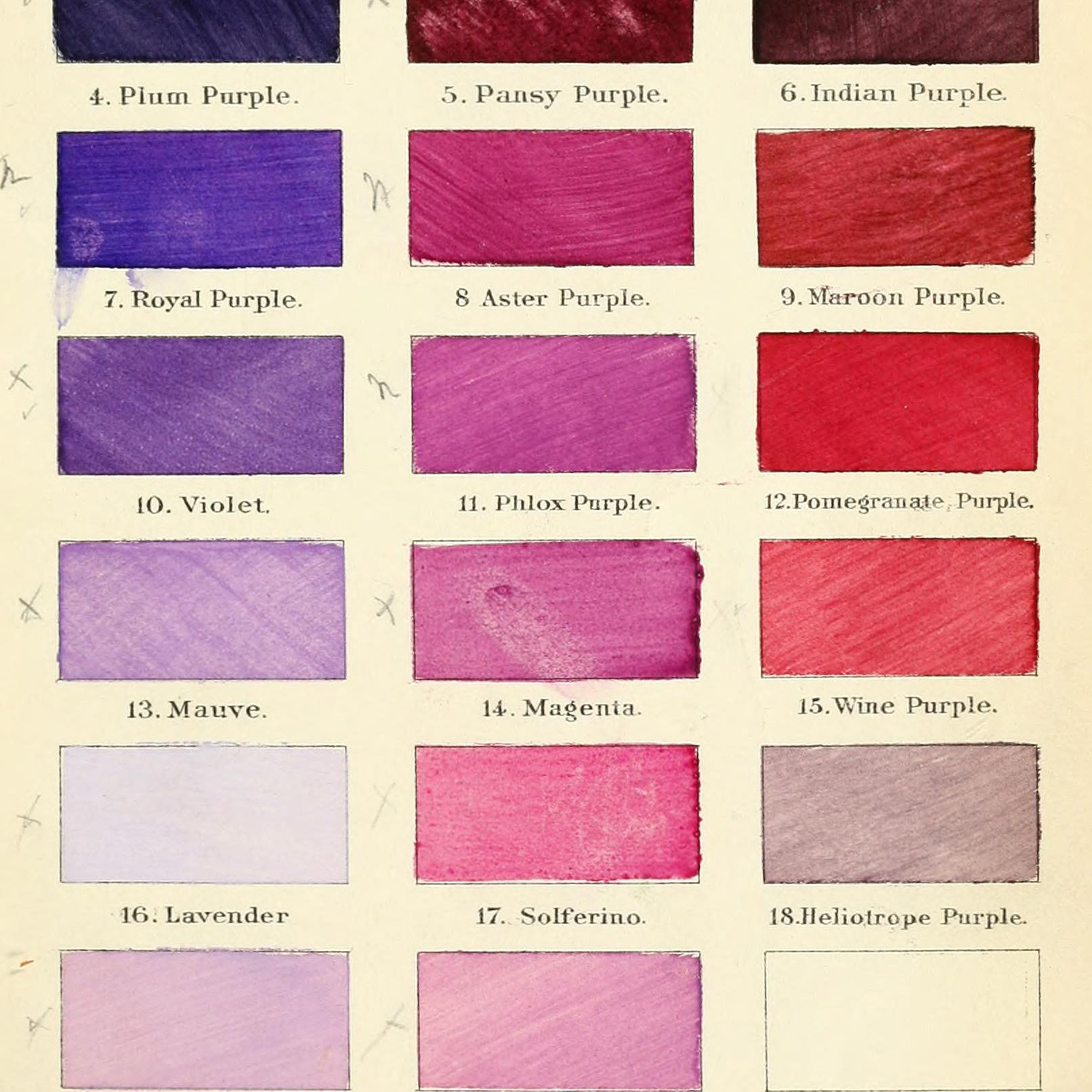 Королевский пурпур цвет