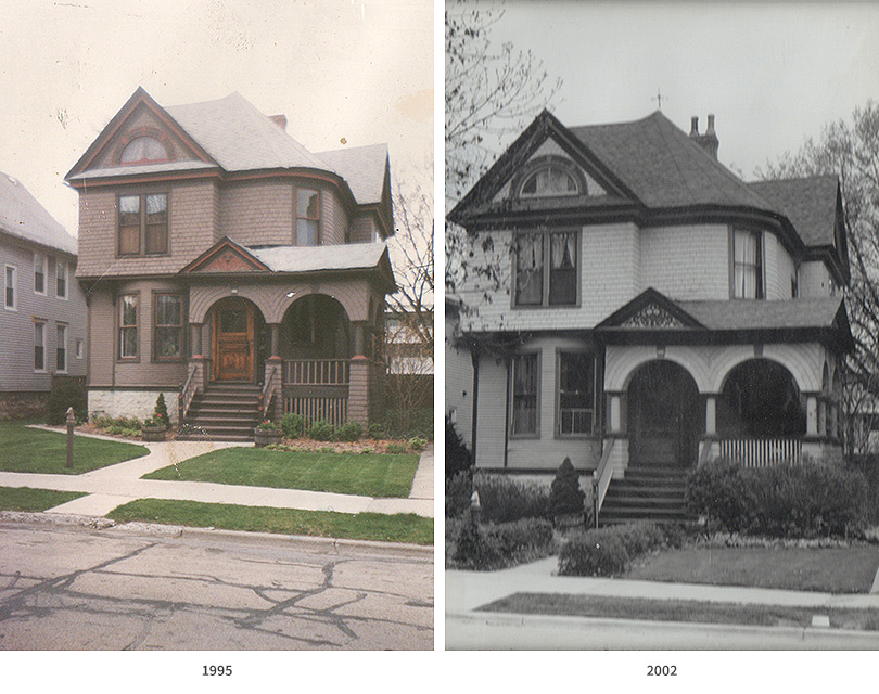 Victorian House Exterior Changes: 1995 - 2002 - Making it Lovely