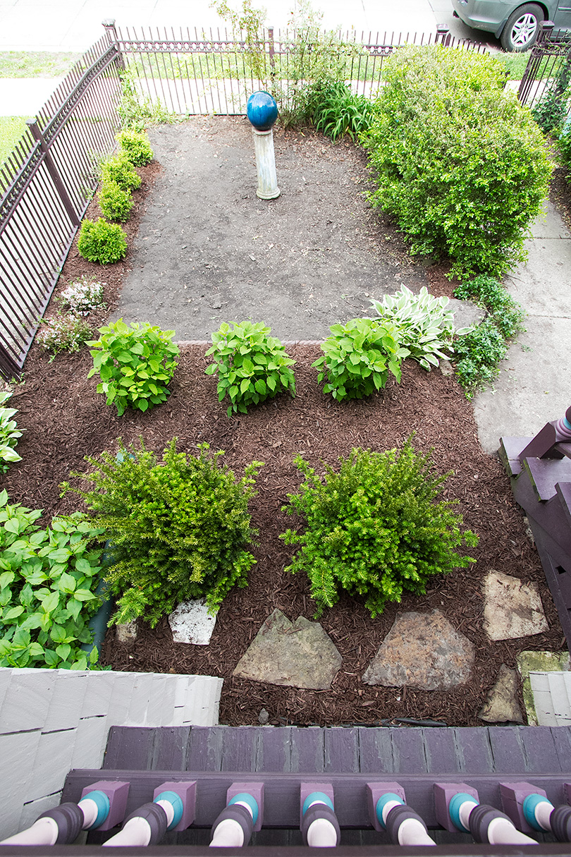 The Front Garden's New Layout - Making it Lovely