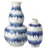 Blue Drip Vases, Williams-Sonoma