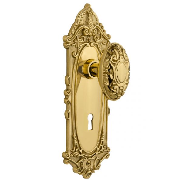 Victorian Oval Door Knob