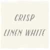 Paint Color: Crisp Linen White, Glidden