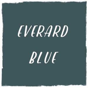 Paint Color: Everard Blue, Benjamin Moore