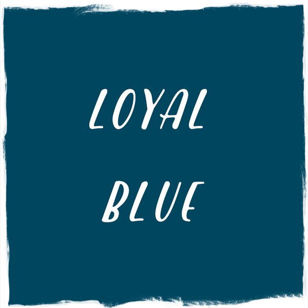 Paint Color: Loyal Blue, Sherwin-Williams