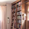 Pale Pink Linen Custom Window Treatments from The Shade Store | Making it Lovely - Home Library