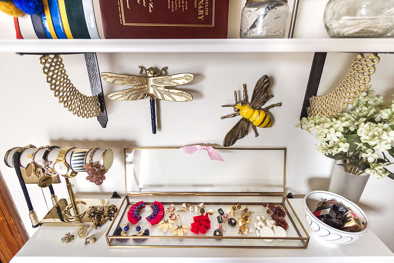 Statement Earrings, Bee and Dragonfly Figures | Making it Lovely