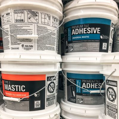 Mastic and Premixed Tile Adhesive