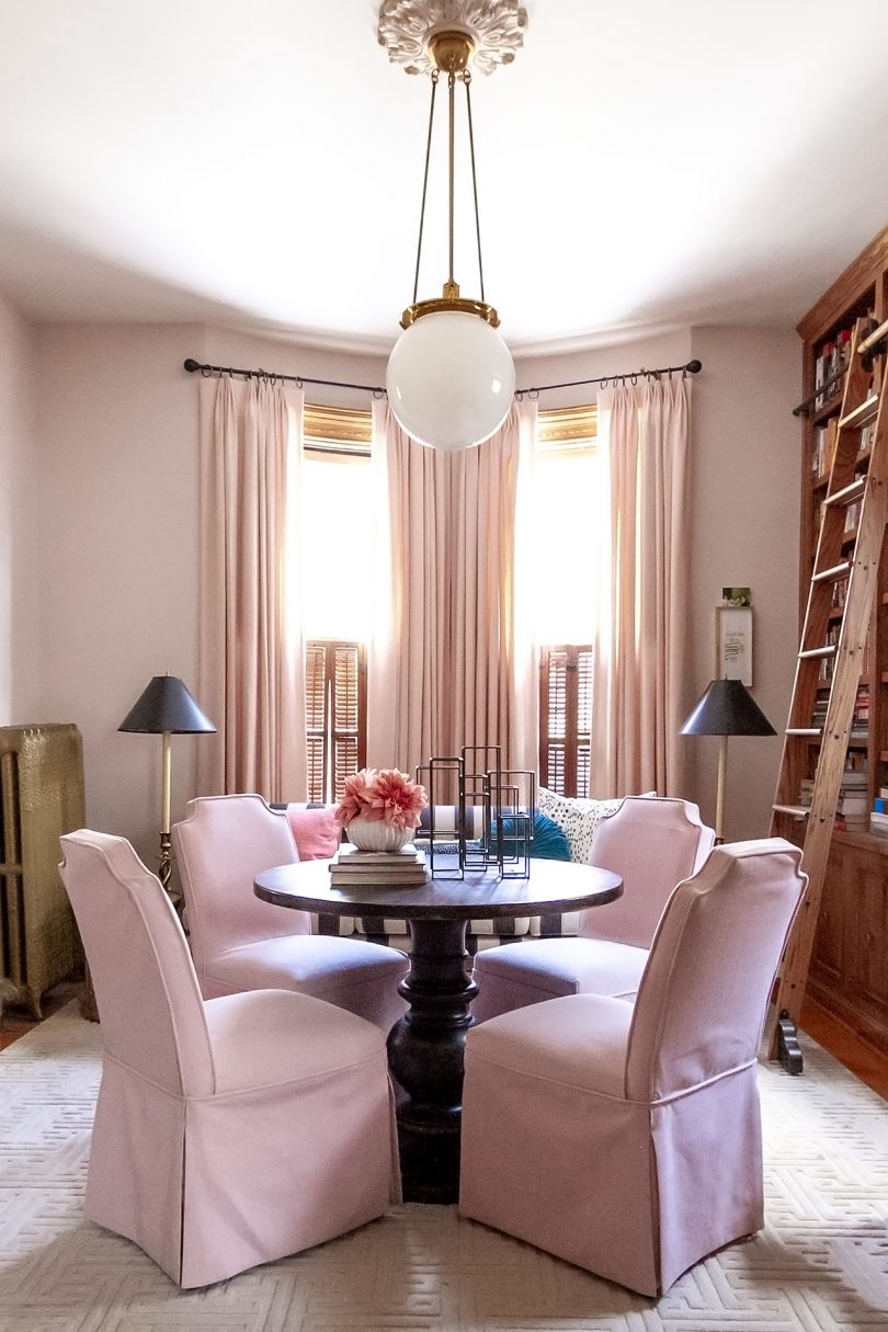 Pink Home Library | Making it Lovely