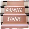 Painted Stairs, Antiquated Lace, Fruity Pink, Authentic Black, Dutch Boy