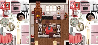 A Lovely Stardew Valley Inspired Kitchen | Making it Lovely