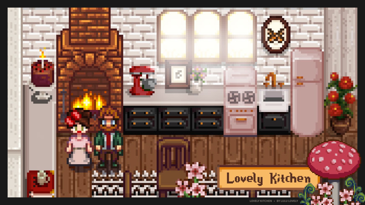 Stardew Valley Lovely Kitchen Mod Making it Lovely