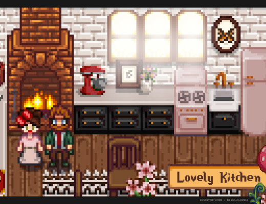 Lovely Kitchen Mod for Stardew Valley by Lulu Lovely