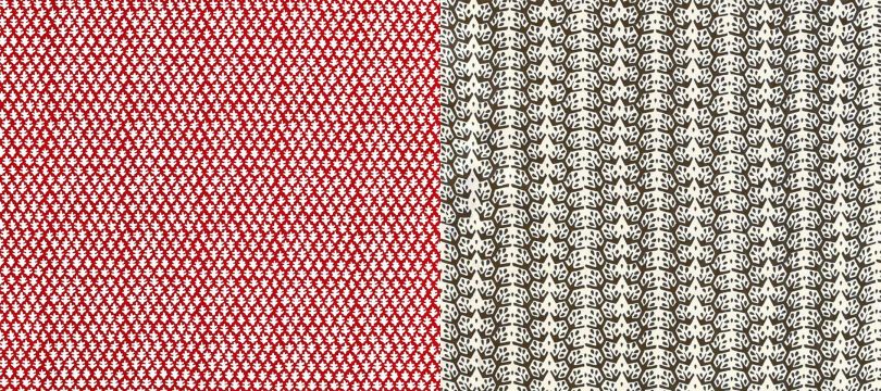 Sister Parish Burma and Cecil Stripe Fabrics