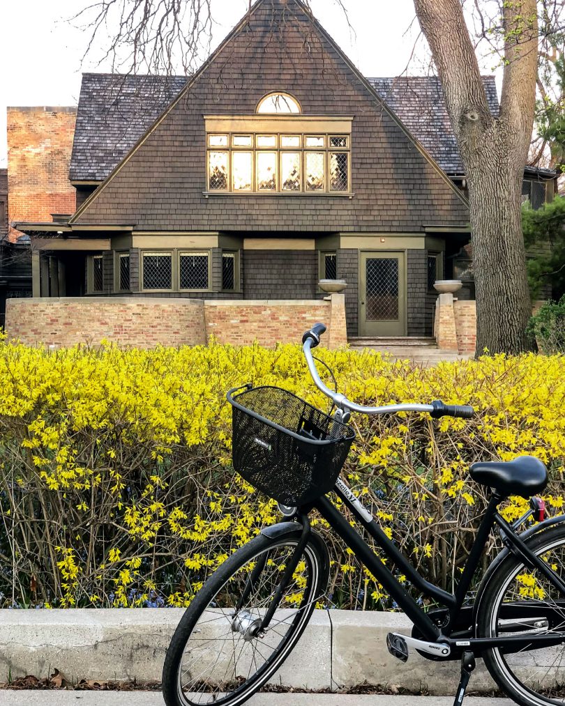 Dutch Bike | Gazelle Bicycle | Frank Lloyd Wright Home and Studio in Oak Park, IL | Making it Lovely